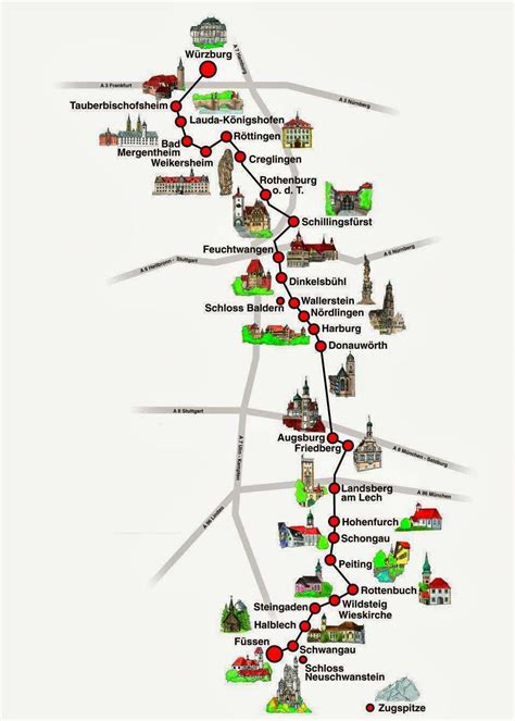 ruta de los castillos alemania|La Ruta de los Castillos en Alemania